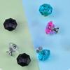 4PCS/LOT Acrylic Crystal Drawer Pulls - Diamond Handle for Cabinet Doors & Drawers | Plastic Decorative Knobs