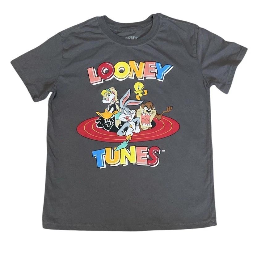 

Looney Tunes Unisex Shirt Size S Grey Tweety Taz Bugs Daffy 4XL