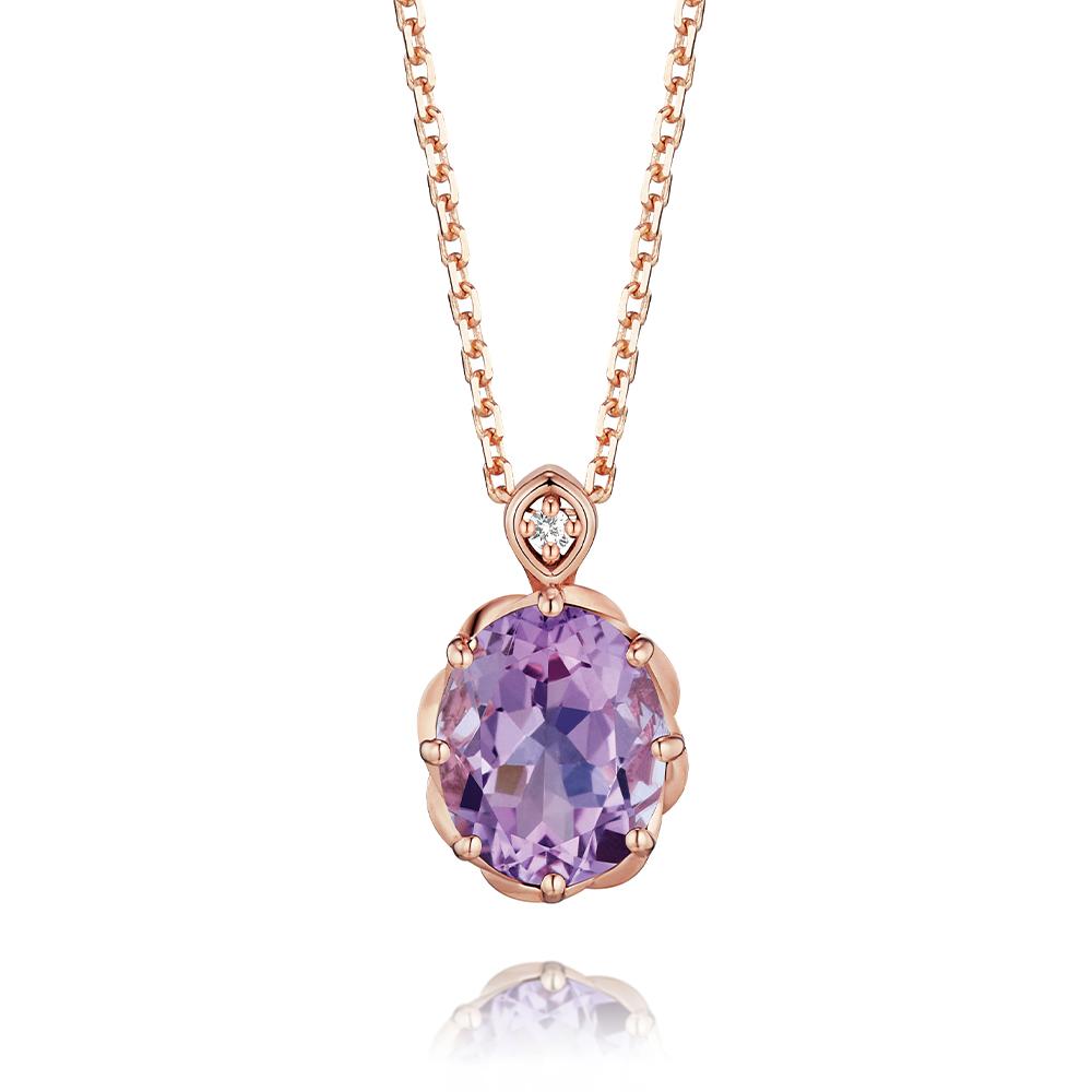 Roseedor La Flore Amethyst Pendant (Chain Sold Separately)_230100133