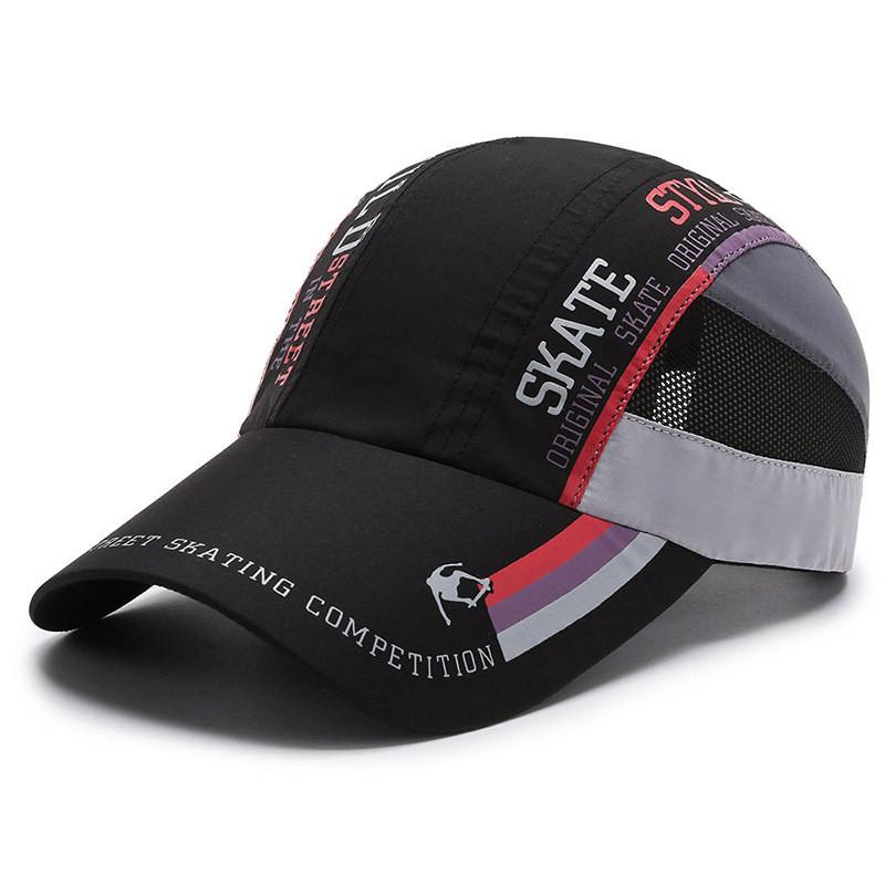 Outdoor Baseball Cap With Sun Protection And Breathable Polyester For Men And Women