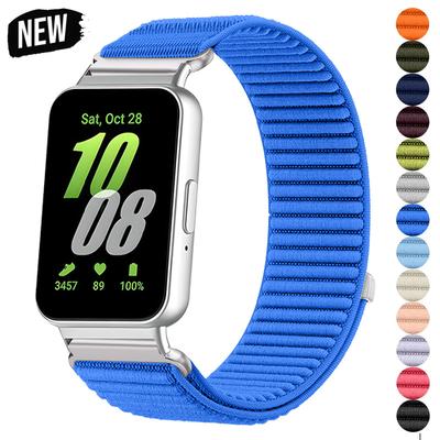 Strap for Samsung Galaxy Fit 3 Accessories Adjustable Replacement Belt Sport Nylon Loop Wrist Correa Bracelet Galaxy Fit3 Band