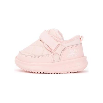 NB CRVN MOC Windproof Fleece Lined Warm Low Top Walking Shoes Baby Shoes Light-Pink IHMOCQP2