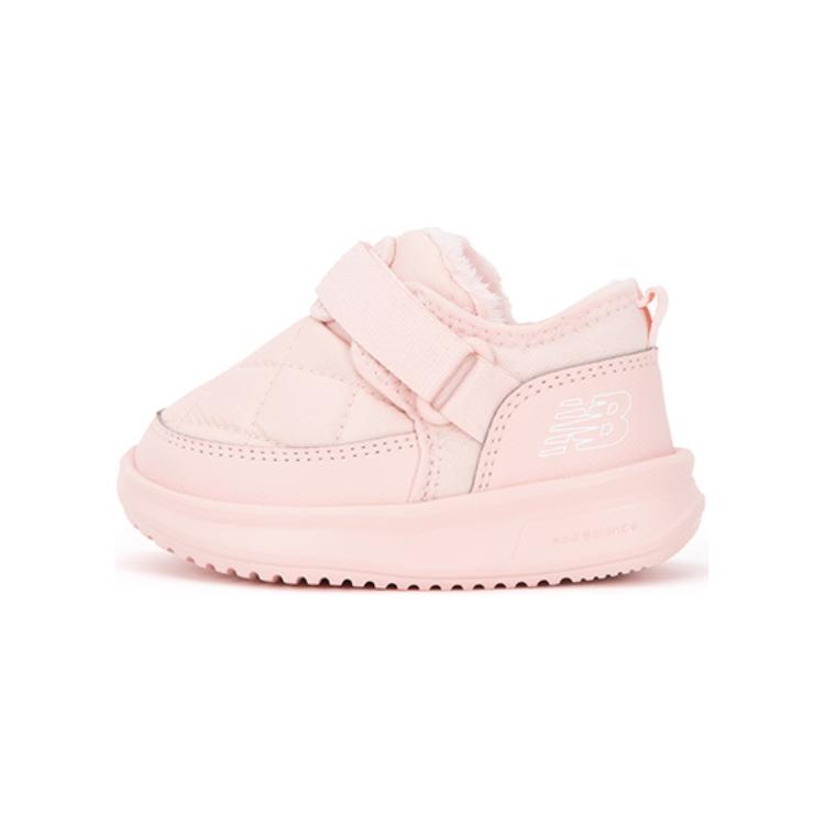 New Balance NB CRVN MOC Windproof Fleece Lined Warm Low Top Walking Shoes Baby Shoes Light-Pink IHMOCQP2