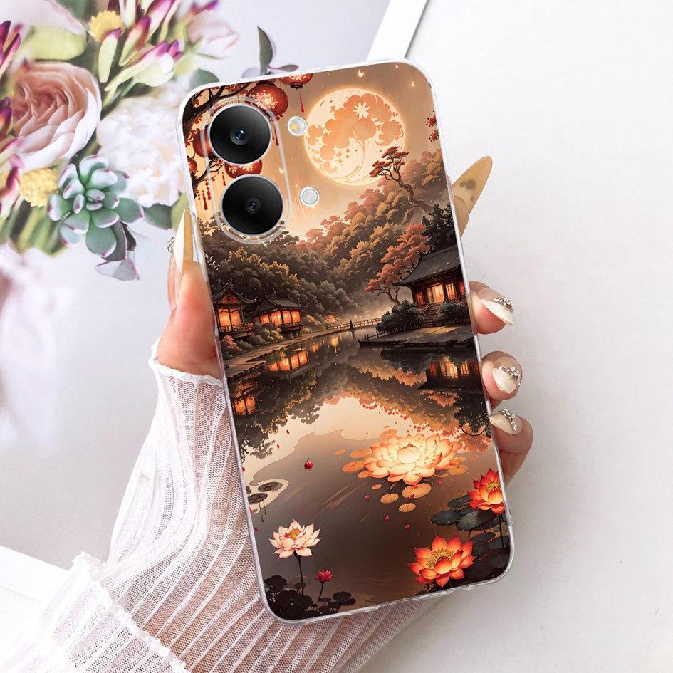For Cover Xiaomi Redmi Turbo 5 Max Phone Case Luxury Marble Cartoon Soft Silicone Protect Shell For Xiaomi Poco X8 Pro Max Coque