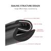 Car Door Seal Strip for Tesla Model Y Juniper Model 3 Highland 2025 Front and Rear Door Waterproof Rubber Noise Reduction Part Heat Shields 2