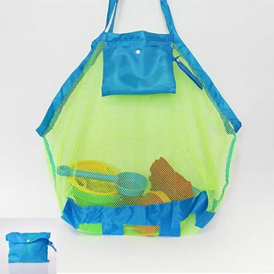 Popular Children's Beach Toy Mesh Bag - Large Capacity Storage for Outdoor Sand Tools