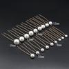 Pearl Hair Pins, 18 Pcs Wedding Pearl Hair Accessories Bridal Pearl Rhinestone Hair Clips for Brides Bridesmaid Women