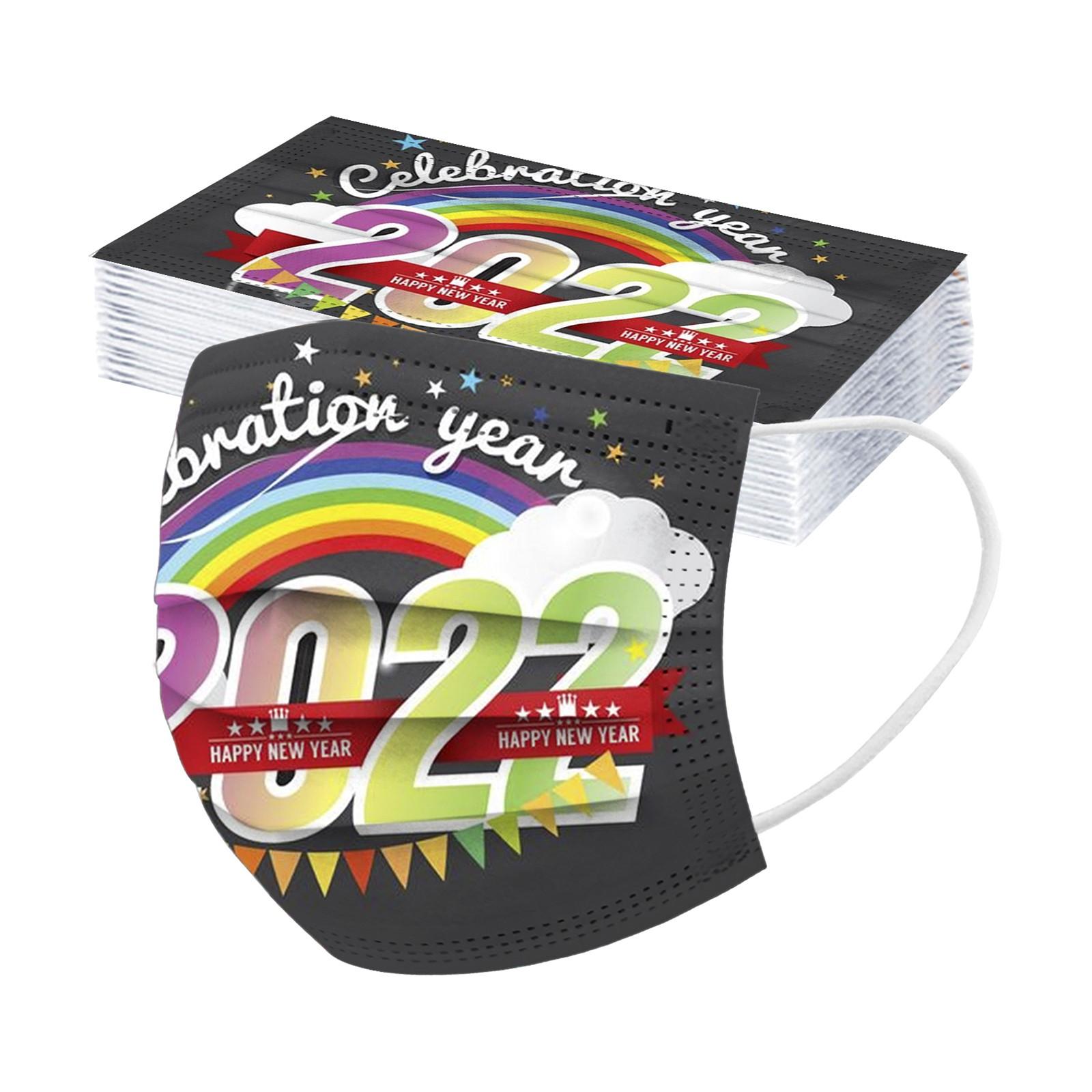 

Одноразовая маска для лица для взрослых, женщин и мужчин, промышленная 3-слойная ушная петля, 10 шт.