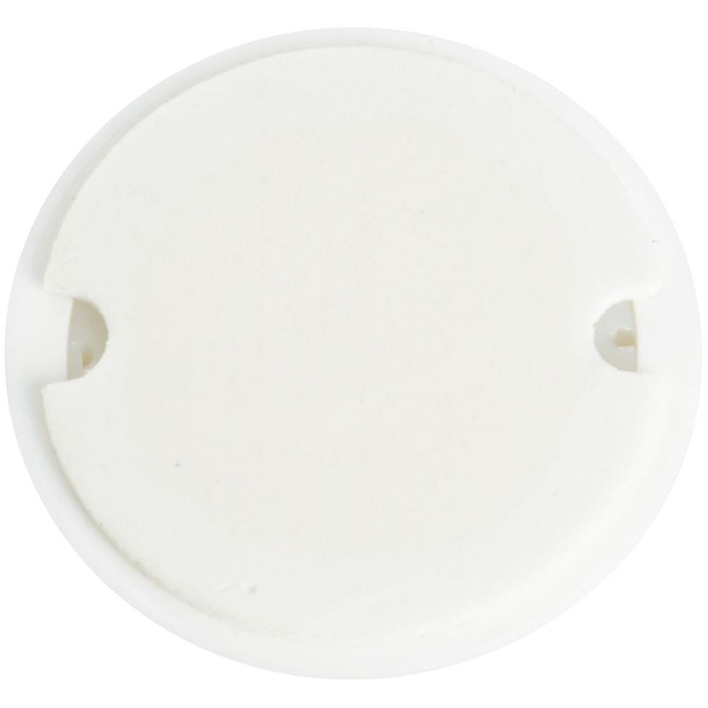 Orion Set of 2 Self-Adhesive Door Stops, White, 6 cm
