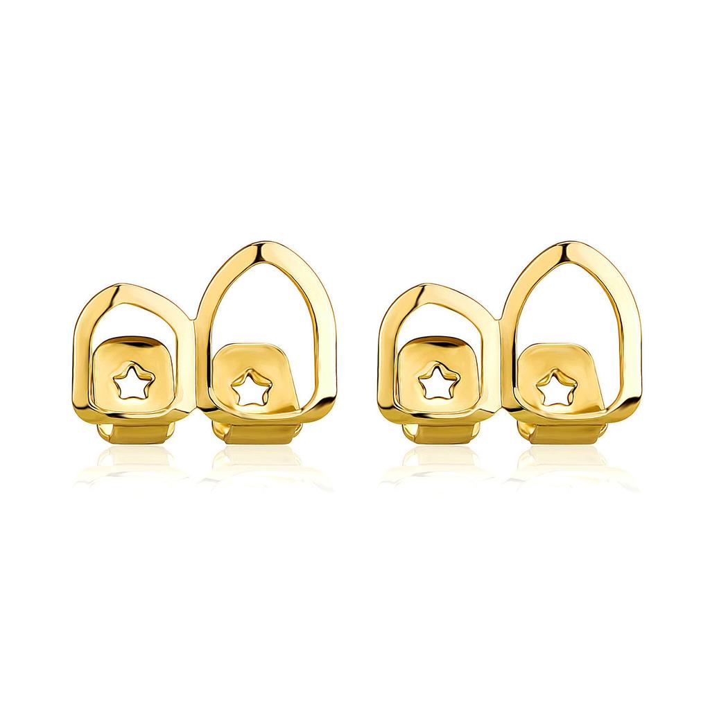 Ensemble de décorations de dents Cosplay Halloween Couvre-dents Brillants Accessoires Hip Hop Polyvalents Tendance pour Hommes Creux