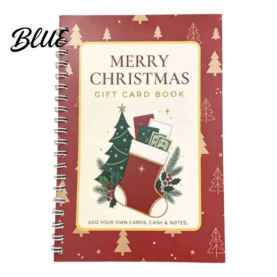 Urlaubskarten-Aufbewahrungsalbum Frohe Weihnachten Buch Stabiler Grußkartenhalter Durchdachte Geschenke Dekorativer Geschenkehalter für Frau Freundin Mutter