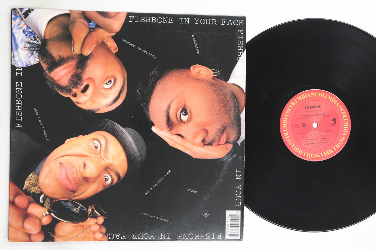 

LP Record FISHBONE - In Your Face C40333 COLUMBIA 1986 US Rock Used