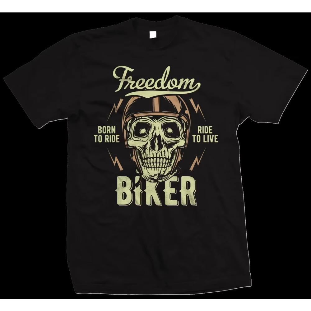 2025 Biker Men  T-Shirt Motorbike Cool Fashion Streetwear ClassicMotorcycle High-quality Y2K Men's Women's T-shirts