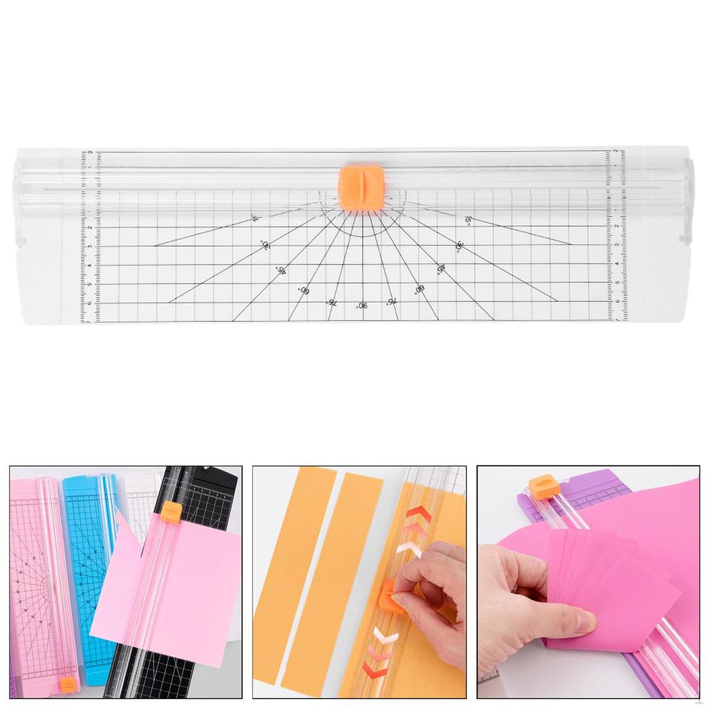 Coupe-papier créatif, massicot photo, coupon décoratif, règle latérale légère