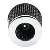76MM 3" Gekleurd Blauw Roestvrij Staal Gaas Kegel Power Intake Hoge Doorstroming Koudeluchtfilter Luchtinlaatfilter Inductie Kit OFI074