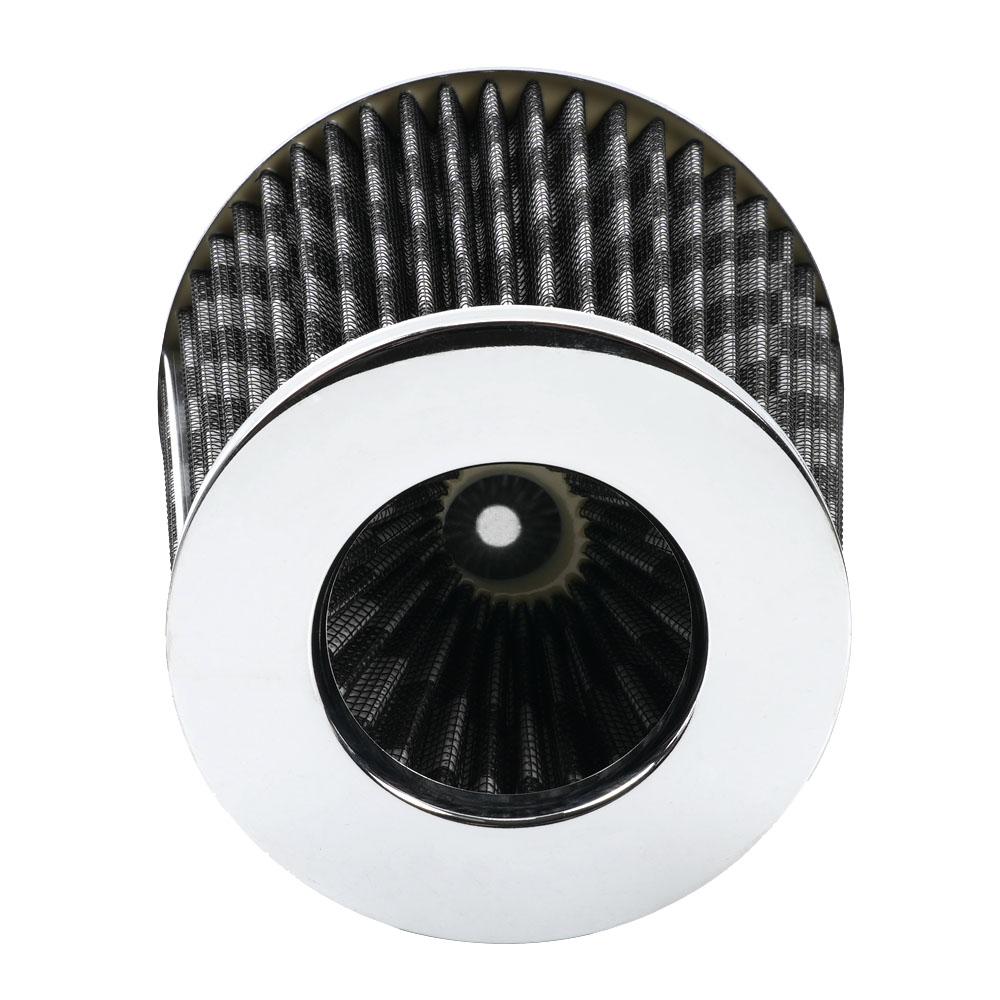 76MM 3" Gekleurd Blauw Roestvrij Staal Gaas Kegel Power Intake Hoge Doorstroming Koudeluchtfilter Luchtinlaatfilter Inductie Kit OFI074