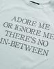 Maegolenseoul Adore Me Slim Fit T-Shirt White