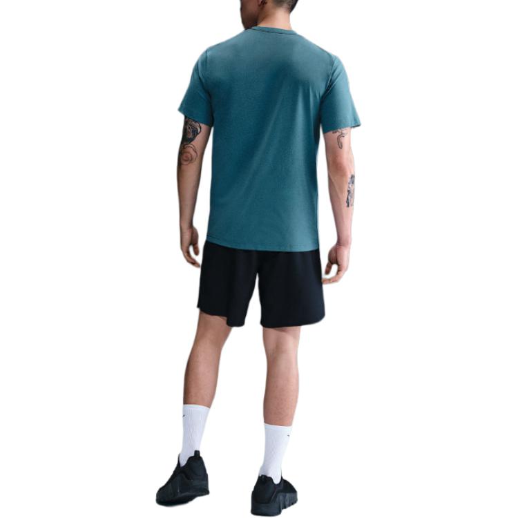 Nike HYVERSEDRI FIT UV T Shirt Men's Smoke Blue HQ7988-006