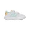 Adidas Breaknet 2.0 Soft Comfortable Non-Slip Breathable Low-Top Walking Shoes Baby Shoes White IH2386