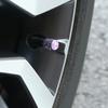 4pcs Rhinestones Tire Valves  Caps General  Dustproof & Rustproof Tire Caps Decorative Car Valves  Caps for Car & Bike