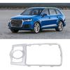 Car Gear Shift Console Panel Frame, Front Central Console Frame Trim 4L0864260A Glossy Appearance Fit For 2007 2008 2009 2010 2011 2012 2013 2014