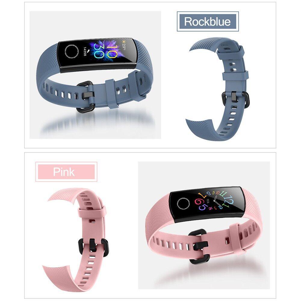 Strap For Honor Band 5 4 Wristbands Sport Colorful Band Silicone Replacement Bracelet  For Honor Band 5 Smart Accessories