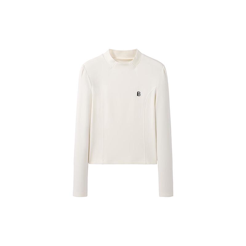 PEACEBIRD Women's Brushed Thermal Slim-Fit Knit Top
