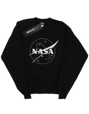 Boys Classic Insignia Logo Monochrome Sweatshirt
