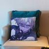 Aventurine HHonkai Star Rail HSR Cushion Cover Pillow Cover Decor Pillowcase Printed Cushion Case For Couch
