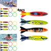 Childrens Floating Rings Torpedoes Diving Water Toy Set For Summer Pool Fun And Cognitive Development