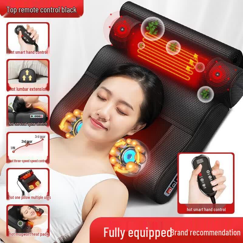 AUX Portable Shiatsu Neck and Body Massager CN plug (adapter included)