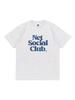 NET SOCIAL CLUB Og Polka Dot Logo Tee (Light Melange)