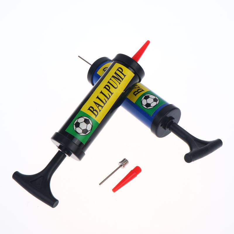 Portable Multifunctional Manual Balloon Pump With Needle And Nozzle Ball Inflator For Football Basketball Volleyball Swimming