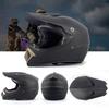 Cool Helmet Off Road Racing Motorcycle Helmet Off Road Motocross Helmet MTB Helmet with Goggles Face Shield Gloves