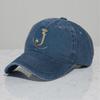 Cappellino da baseball unisex alla moda, lavato, con stampa vintage, versatile, morbido, parasole