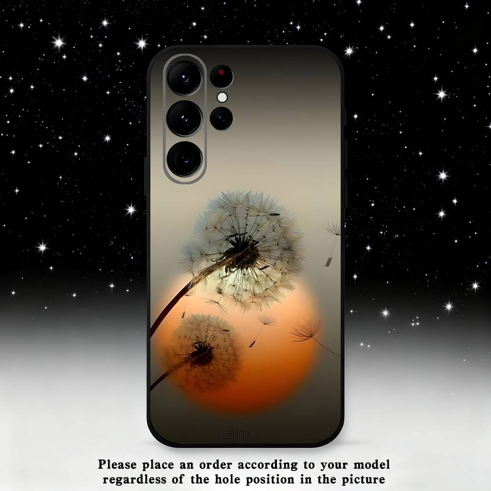 

Dandelion Art Phone Case For Samsung S25,S24,S21,S22,S23,S30,Ultra,S20,Plus,Fe,Lite,Note,10,9,5G Black Cover Samsung S23ULTRA5G