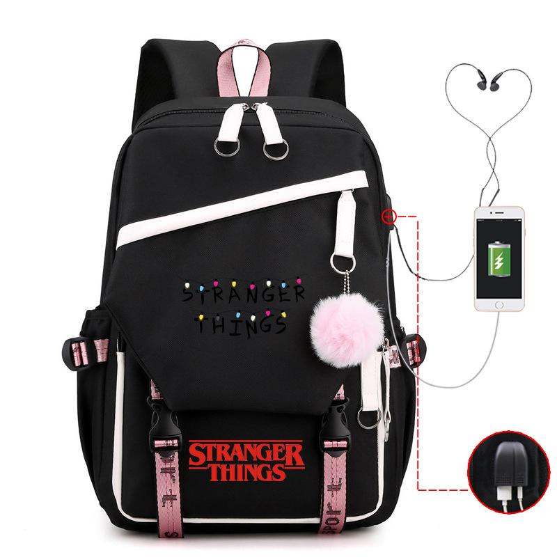 Периферийный рюкзак с принтом для средней школы, старшей школы, колледжа, школьная сумка No specification