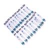 REYNOLDS 046 Retractable Ball Pens Blue Ink 0.7mm Fine Tip Pack of 1 X  10 Pcs for Office, School & Home