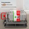 Wall-Mounted Kitchen Towel & Seasoning Rack - Punch-Free, Multifunctional Sink Organizer