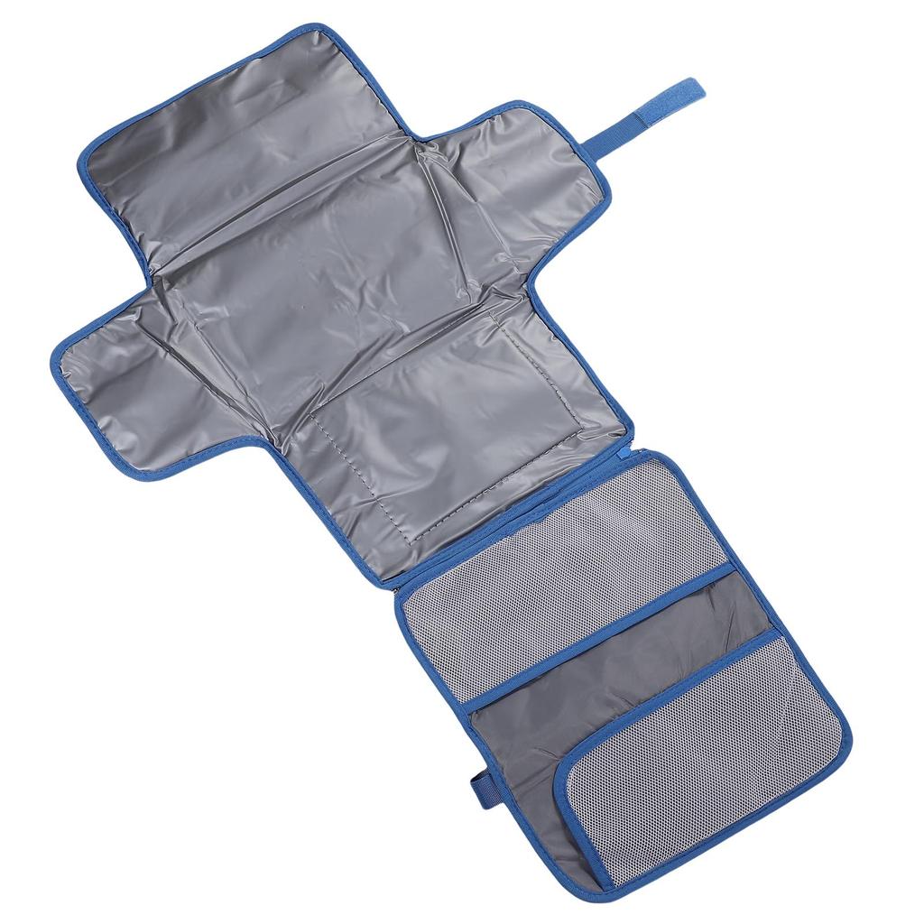 Newborn Changing Mat with Wet Wipe Holder Water Proof Portable Baby Diaper Changer Pad for Travel