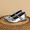 2025 autumn new comfortable thick-soled women's shoes soft soles are not tired, small people increase their inner height and show long legs, single s