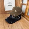 South Korea's New Cute Cat Embroidered Bucket Hat Women's Autumn Casual Face Small Sunshade Basin Hat Tide