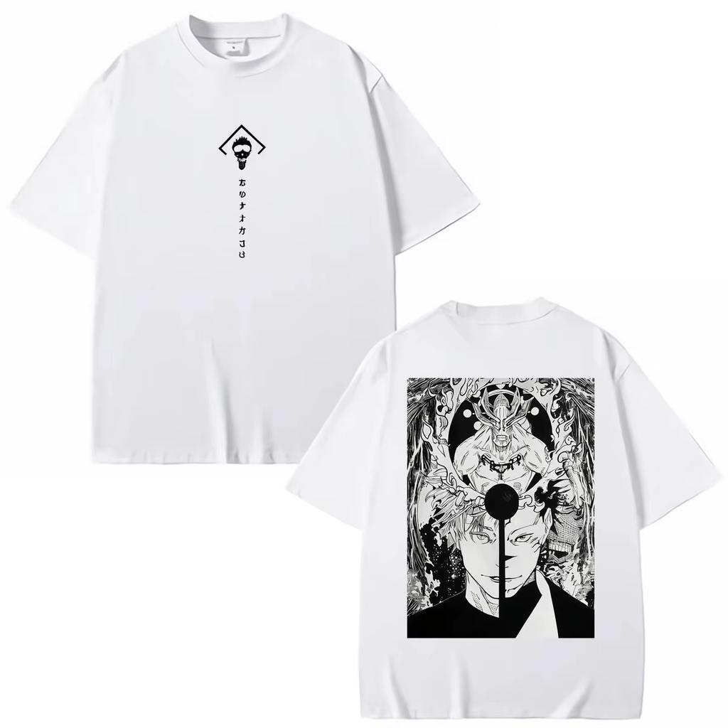 2026 Summer New Anime Jujutsu Kaisen Satoru Gojo T Shirt Men Women Hip Hop Streetwear T-shirt Retro Vintage Graphic Oversized T Shirt