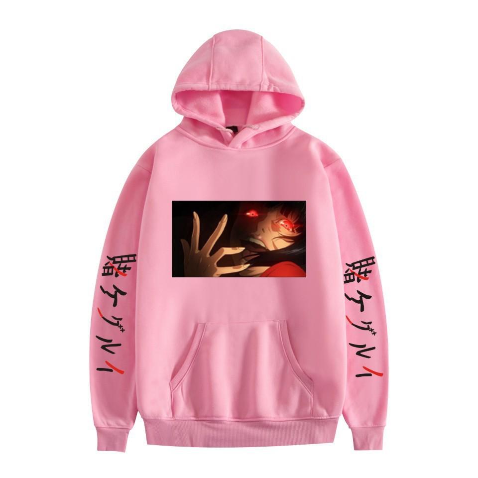 New Day Manga Cartoon Print Hooded Sweater