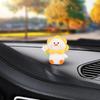 Duck Car Dashboard Decorations Car Interior Mini Duck Doll Decoration Happy Duck Ornament Duck Figures Cute Car Dashboard