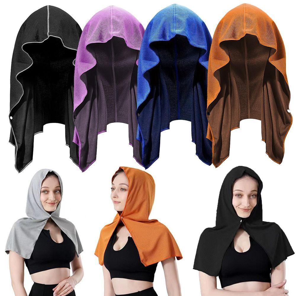 Super Absorbent Hoodie Cooling Towel Sports Towel Gym Travel Camping Swimming Yoga Sports