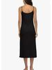 European and American Long Camisole Dress with Adjustable Straps – Soft, Round Neck Nightgown