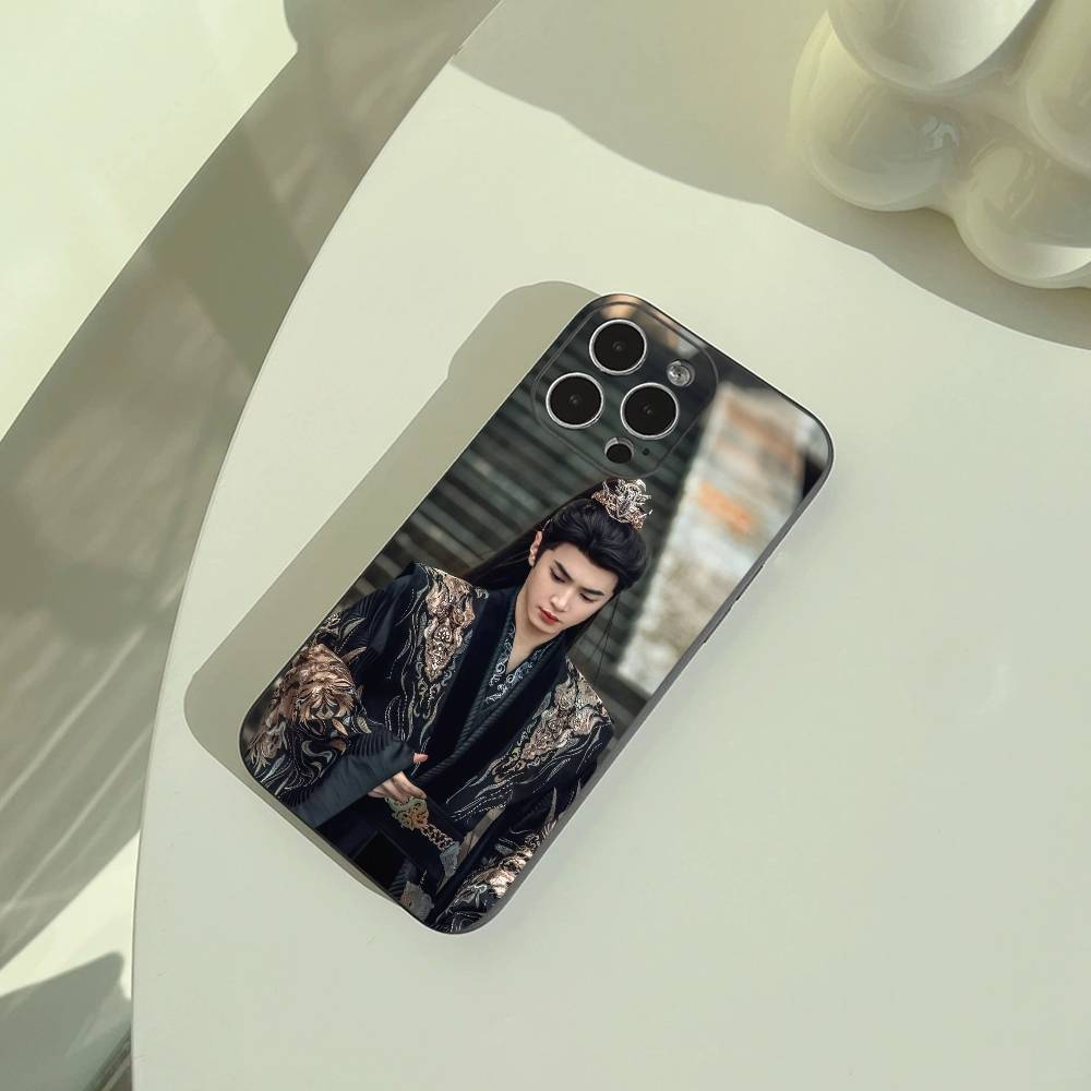 Actor -C-Chen Zheyuan Phone Case For iPhone 17,16,15,14,13,12,11 Pro Max,16/15/14Plus,XS Soft Black Cover