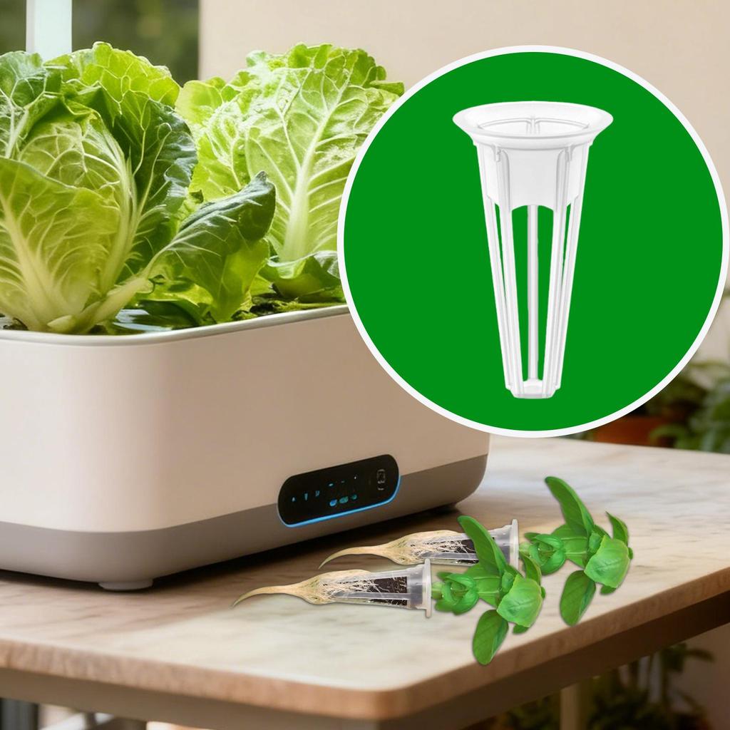 27Pcs Reusable Veg Hydroponic Planting Basket For Plant Soilless Cultivation System Garden Plant Grow Mesh Pot