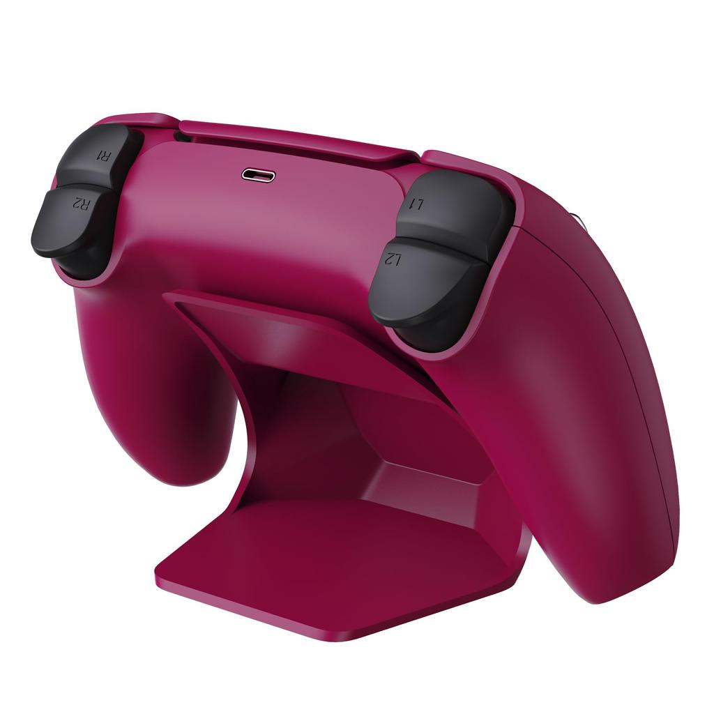 Stojan na herní ovladače PlayVital pro PS5 a PS4, držák na displej pro ovladače řady Xbox a úložný stojan pro ovladače Switch Pro